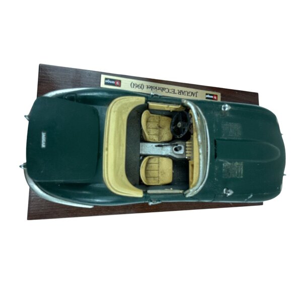 Bburago Jaguar E Cabriolet 1961 1:18 Diecast Model Car Green Convertible - Picture 5 of 12